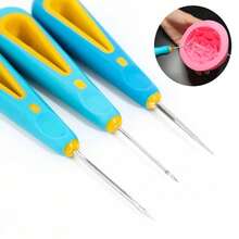 1pc Wick Puller Cone, Candle Mold Piercing Tool, Straight & Bent Head Piercing Cone With Hole, Candle Making Tool, Shoe Repair Awl - Awl - View 2