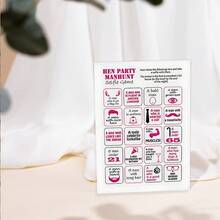 Hen Party Hunting Game - Selfie Bingo, Hen Night Party Game, Man Hunting Challenge - Hen Party - View 2