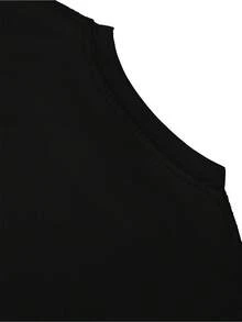 1 camiseta para niño, camiseta de 180 g de alto gramaje a la moda para niño, camiseta juvenil con diseño de fútbol "Rompiendo el muro", para entusiastas del fútbol, adecuada para entrenamiento de fútbol, perfecta para actividades al aire libre - Negro - Ver 3