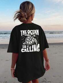 Women T-Shirts - Black - View 3