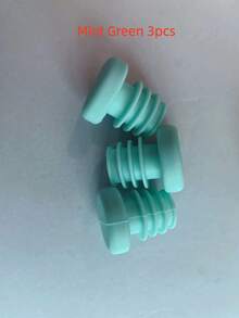3pcs Silicone Bottle Caps, Durable Threaded Silicone Sealing Plugs - Multicolor - View 15