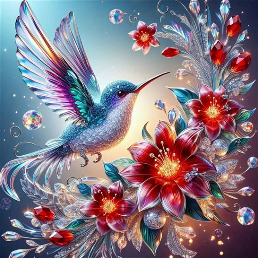30 * 30cm 5D Full Diamond Full Diamond Painting Handmade DIY Decorative Painting Home Wall Decoration Junior Production Handmade Gift Frameless Multiple Specifications Selection