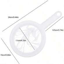 1/3 piezas Filtro multifunción - Filtro de malla fina de nailon, adecuado para leche de soja, café, jugo, artículos esenciales de cocina, juego de coladores de cocina con malla fina, herramienta esencial de cocina para hornear y preparar comidas, idea de regalo de cocina para Navidad - Ver 10