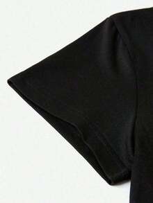 Women T-Shirts - Black - View 4