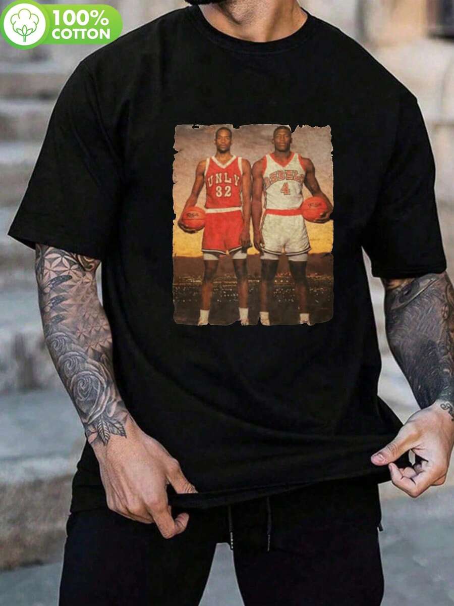 Men T-Shirts - Black - View 1