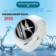 3pcs Screen Protector For Samsung Watch8/Watch8 Classic, 44/40mm Full Coverage Soft Hydrogel Film, High Definition, Anti-Scratch, Shock-Resistant, Suitable For Smart Sports Watch - TPU 3PCS - View 12