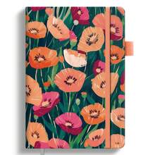 Pretty Lined Journal For Women, Aesthetic Cute Hardcover Leather Journal For Writing, A5 College Ruled Notebook For Work & Note Taking, Perfect For Office School Home, 160 Pages, Sunset - H-golden Blush - View 8