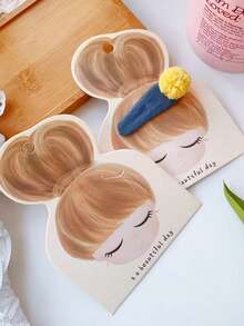 20pcs Hair Accessory Paper Cards, Hair Clip Paper Cards, Hair Accessory Packaging Paper Cards - Multicolor - View 10