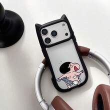 スマホケース猫耳フレームクリアケースキュートデザインガールズスマホカバー耐衝撃傷防止猫耳夏らしい苹果17proMax/17pro/17/11/12/13/14/15/15Pro/15PluS/15ProMax/16/16Pro/16PluS/16ProMax/韓国系/大人女子誕生日ギフトかわいいプレゼント - 蓝色 - チェックする 6