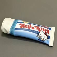 SANRIO 1个Hello Kitty牙膏造型铅笔盒，大容量文具袋，创意牙膏设计铅笔袋，学生桌面收纳袋，可爱卡通简约便携文具收纳袋 - 單件 - 查看 6