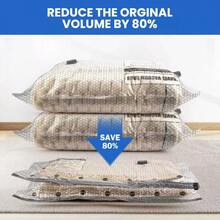 15pcs Vacuum Compression Packing Cubes, Travel Luggage Organizer Bags, Clothes Storage Bags For Trips - Multicolor - View 3