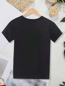 Ten cuidado, no estoy segura de quién soy hoy. Camiseta para mujer, casual, de manga corta, 1 pieza, 100% algodón grueso - Cuello redondo cómodo, camisetas suaves y adorables. - Negro - Ver 3