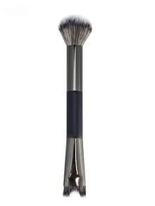 U-Shaped Nose Contour Makeup Brush - Dual-Ended Nose Shadow & Highlight Brush, U-Shaped Handle Design, Ergonomic Grip, Soft Bristles, Precisely Sculpt Nose Contours - 1 - View 9