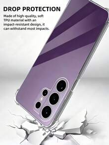 单包装 - 适用于三星 Galaxy S26 / S26+ / S26 Ultra 的透明保护壳，防刮擦，柔软 TPU 材质，超薄，防指纹，四角加固，超薄透明后盖。也兼容其他 Galaxy 手机和 。 - 無色 - 查看 8