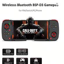 D3 Phone Controller For IPhone/Android Support Phone Case, Mobile Gaming Controller With Ergonomic Design - Wireless Gamepad For Cloud Gaming & PS Remote Play - 查看 3