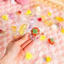 5Pcs Fruit Pinch Music, Q Play Soft Waxy Non-Stick Hands For A Long Time Without Deformation, Office Decompression With Small Toys, Decompression Between Classes, Playing With Soft Toys Cute. - Multicolor - View 6