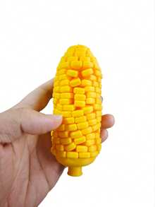 1pc Movable Corn Stress Relief Toy, Realistic Corn Fidget Toy, Creative Adult Stress Relief Toy, Desktop Healing Decor, Suitable For Office, Party - Multicolor - View 4