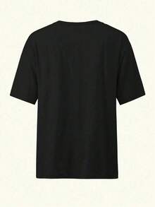 Women T-Shirts - Black - View 2