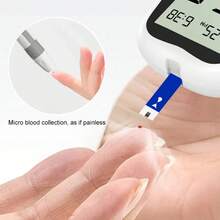 Complete Health Set: Digital Glucometer + Oximeter + Thermometer Kit - ALPS-GRAY - View 3