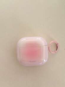 Minimalist Macaron Gradient Pods Pro3 Protective Case, Compatible With Apple Pods 4 Noise Cancelling/2/3/Pro 2nd Generation Wireless Bluetooth Earphone Soft Silicone Cover - Pink - View 17