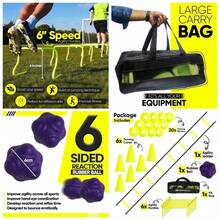 Sports Speed Training Hurdles - Yellow - View 1