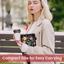 Pretty Lined Journal For Women, Aesthetic Cute Hardcover Leather Journal For Writing, A5 College Ruled Notebook For Work & Note Taking, Perfect For Office School Home, 160 Pages, Sunset - M-garden Bird - View 7