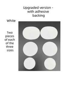 A Set Of 6 Self-Adhesive And Breathable Patches For Repairing Holes In Sports Shoes And Repairing Long-Term Wear Of Heels, Hidden Patches, 3-10g Each. - View 11