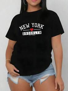 Camiseta con estampado de letra - Blanco - Ver 10