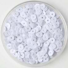 Hạt kim tuyến 5mm/0.2in 10gram/0.35oz dùng làm móng tay, 1000 hạt, trang trí DIY, dạng phẳng, tròn, rời, dùng cho quần áo, may vá, trang sức, phụ kiện DIY. - kim sa - Xem 19