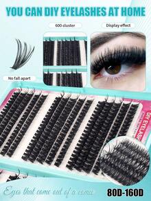 600 cặp mi giả D-Curl mềm mại, mi giả C-Curl xoăn, mi nối C-Curl 0.07mm 10-16mm hỗn hợp tự nhiên, mi giả siêu dày và dài, mi giả xoăn riêng lẻ, mi mỏng và dài, mi dài hiệu ứng hoạt hình, phù hợp cho người mới bắt đầu sử dụng tại nhà. 600 cặp mi giả siêu dày, 600 cặp dung lượng lớn. - C - Xem 8