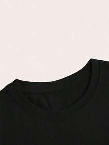 Women T-Shirts - Black - View 3