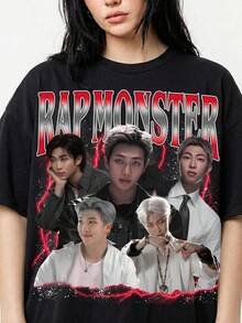 Women T-Shirts - Black - View 7