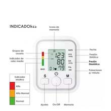 Monitor De Presión Arterial Con Kit De Oxímetro Y Medidor De Temperatura - Conjunto de dos piezas - Ver 6