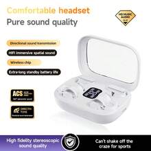 Earbud TWS Kembar Model Baru 2026 - Earphone Pasangan Mini, Desain In-Ear/Clip-On, Bluetooth 5.4, Koneksi Dua Perangkat, Driver Dinamis 10mm, Pas Nyaman, Kompatibel dengan Ponsel Android, Gaya Earbud/Earphone, Hadiah untuk Hari Halloween - View 13