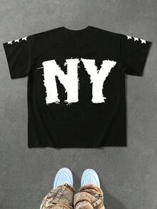 Dam-T-shirts - Svart - Visa 12
