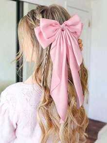 5 Stücke Oversized Haarspangen mit Schleifen - geeignet für dickes und dünnes Haar, rutschfeste Haarspangen, Mädchen Haarzubehör, Schleifen, Schleifen, Spangen, Schleife, Party Haardekoration, Muttertags Mode, tägliche Party, Valentinstag Haarspangen, Schulmaterial - Verschiedenfarbig - Übersicht 3