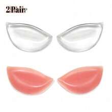 2 miếng/4 miếng độn ngực silicon, miếng đệm ngực nhỏ giúp nâng ngực, miếng lót bikini chống thấm nước. - Nhiều màu - Xem 13