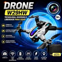 Professional W29HW Drone With Brushless Motor, HD Camera, 120-Degree Adjustable Angle, Stable Flight, WiFi, FPV, Carrying Case, And 1 Battery. - 彩色 - 查看 10