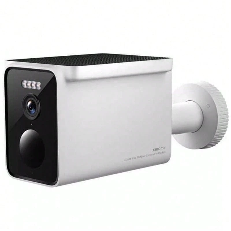 XIAOMI Outdoor Camera BW400 Pro Set – Cámara Exterior con Placa Solar integrada y batería de Alta Capacidad, resolución 2,5K, IP66, Visión Nocturna a Color, 132º, Blanco (Versión ES) - Blanco - Ver 1