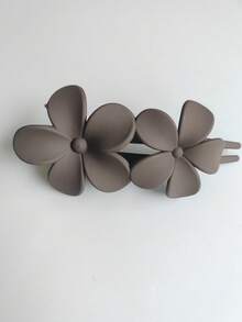 Butterfly Hair Clip, Elegant Butterfly Hair Claw, Hair Bun Maker, Alligator Clip Hair Accessory, Retro Matte Flower Alligator Clip, Matte Women Hair Clip, Versatile Barrette Hair Accessory,Festival,Party, Claw Clips - Multicolor - View 12