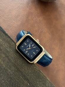 1pc Fashionable Quartz Watch For Men, Suitable For Daily Wear, Birthday/Graduation Gift, Casual Occasions - Blue - View 2