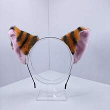 1pc Unique Cat Ear Headband, Costume Accessory For Stage Performance, Halloween Party - Multicolor - View 2