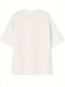 Camiseta de Manga Corta para Mujer Inspirada en , Estampado de Acción de Espadachines, Edición Limitada de Ropa de Película de Culto - Blanco - Ver 2