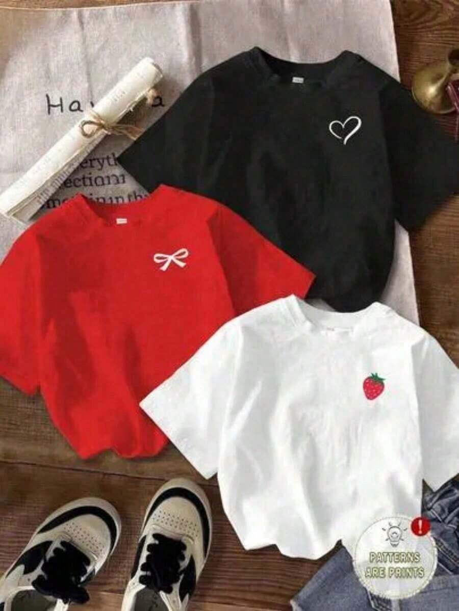 Single Garment, Not A 3-Piece Set. 1 Piece/Set Of Short-Sleeved T-Shirts Suitable For Streetwear, Daily Outings, Camping, Concerts, Hip-Hop, Rock, And Rap Events. Women's American Retro Style Short-Sleeved T-Shirts, Y2K/Crop Top Oversized Round Neck With City Name Prints, Soft To The Touch, Comfortable And Versatile. Choose 1 Of 3 Models. Suitable For Holy Week And Easter. Viva Mexico! - 白色 - 查看 1