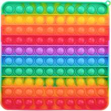 3D Magic Cube Irregular Flip Puzzle Anti Stress Office Stress Reliever - Big Size (100 Bubbles) - View 2