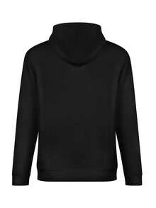 Unisex "I'M NOT MEAN I JUST DON'T LIKE YOU" Hoodie - Black With Sassy Text Print, Matching Couple Sweater For Casual Wear, Machine Washable Sweater Suitable For & Outdoor Activities - Black - View 4