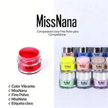 Nuevo polvo de esmalte de uñas acrílico de 36 colores. - Multicolor - Ver 5