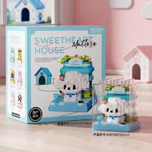 Divertidos y lindos cachorros, gatos, animales, bloques de construcción, rompecabezas de dibujos animados, juguetes educativos para niños, regalos de navidad - K392 - Ver 7
