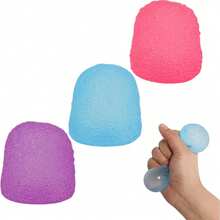 1 pieza Pelota de estrés de alivio con forma de helado de TPR suave de color aleatorio, juguete de ansiedad suave con forma de queso, juguete de ansiedad suave con forma de pastel, juguete de alivio de estrés - Bola de helado suave para apretar y aliviar el estrés - Ver 7