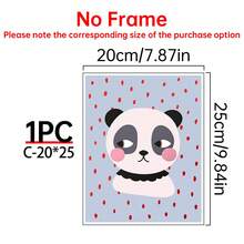 1/6件套帆布墙画海报,适用于房间家居装饰,美观大方,可选画框,可用于房间装饰、卧室装饰、婴儿房装饰、客厅装饰、办公室装饰等。 - 彩色 - 查看 36